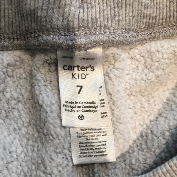 Combo Grey Carter’s kids Sweatpants and H&M Blue and White Shorts - Picture 7 of 7